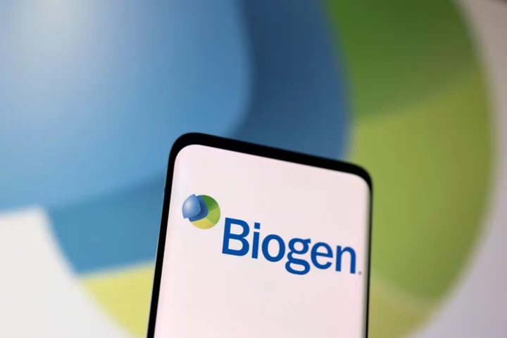 Biogen cuts annual profit forecast on higher deal costs (Nov 8)