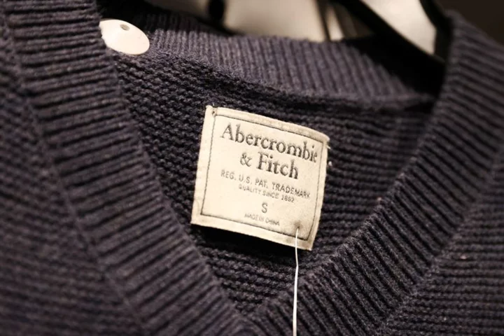 Abercrombie & Fitch raises annual sales forecast, shares jump 20%