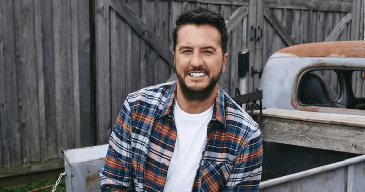 Luke Bryan shares photos of fishing trip with son Bo, stunned fans say he's 'literally your twin'