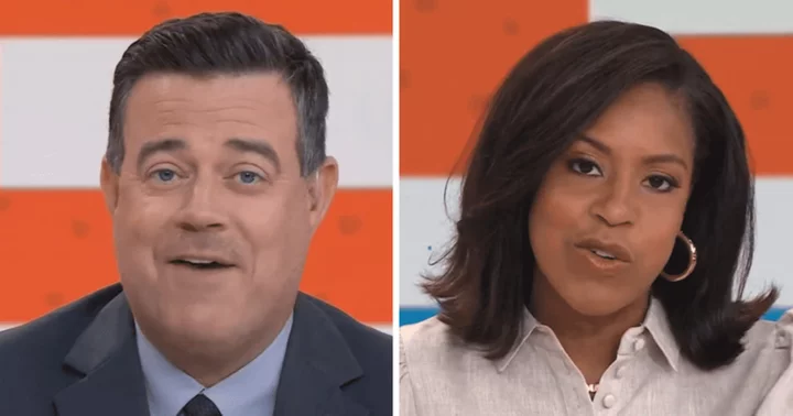 'Today's Carson Daly goes missing from his usual PopStart segment as co-host Sheinelle Jones fills in for him