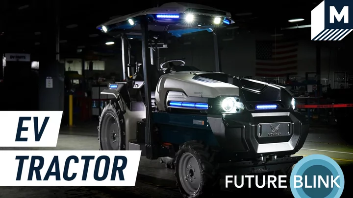 The world's first commercially available fully electric smart tractor