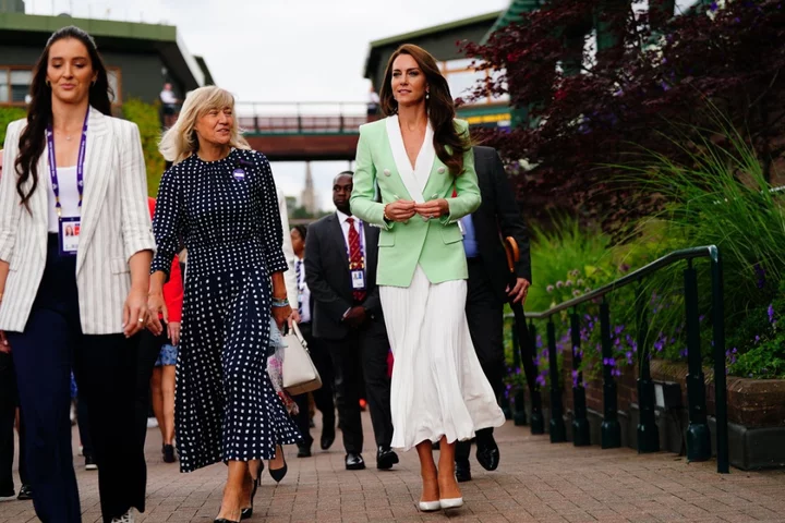 Kate’s best Wimbledon looks, as she steps out in retro outfit for the tennis