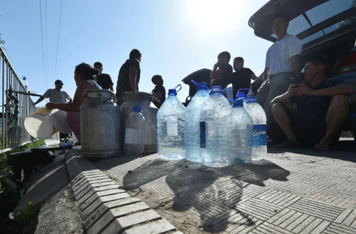 Drought hits Bishkek, where taps are running dry