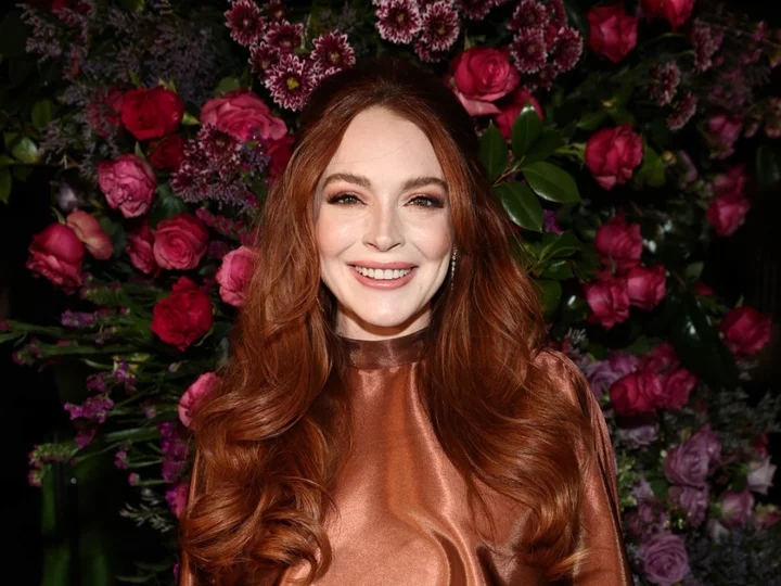 Lindsay Lohan gives birth to her and husband Bader Shammas’ first child, a son