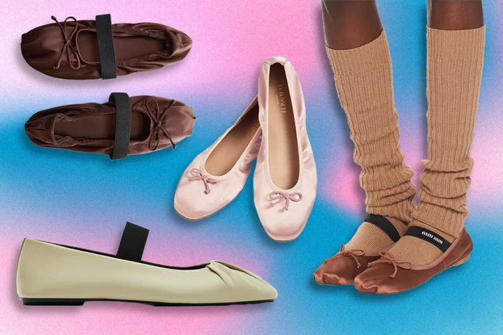 Millennials explain to Gen-Z how to wear ballet flats correctly as shoes come back in style