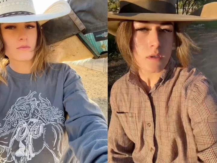 Influencer hospitalised for traumatic brain injury after horse falls on her at Arizona ranch