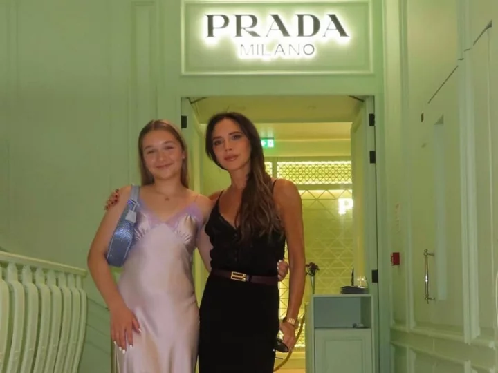 David and Victoria Beckham throw Prada party to celebrate Harper’s 12th birthday: ‘CHIC!’