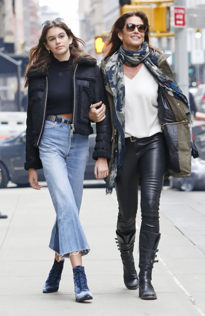 'Like working with a really good friend': Kaia Gerber loves jobs with mom Cindy Crawford