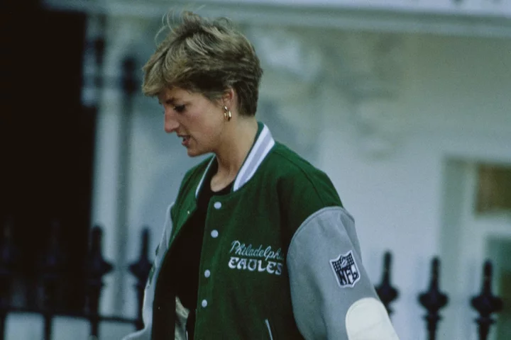 The unexpected story behind Princess Diana’s Kelly green Philadelphia Eagles jacket