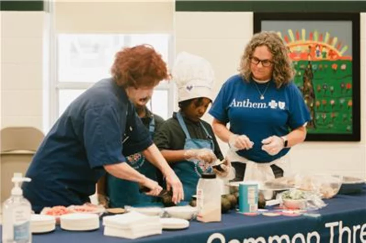 iHeartMedia, Anthem Blue Cross and Blue Shield and Common Threads Launch Nutrition and Cooking Skills Program at Brookside School 54 in Indianapolis