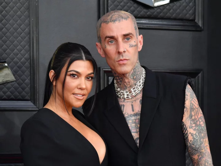 Kourtney Kardashian reveals she and Travis Barker conceived son without IVF