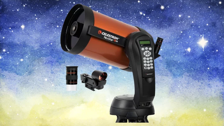Get ready for stargazing season with $370 off a Celestron telescope