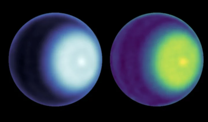 There's a massive vortex on Uranus