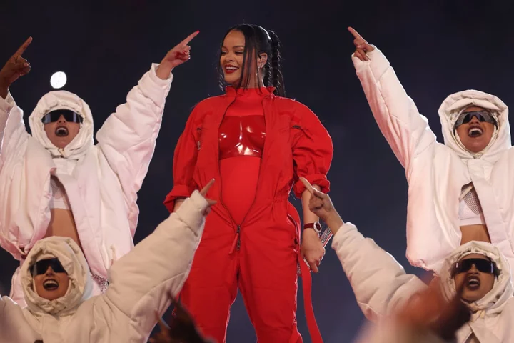 Replicas of Rihanna’s Super Bowl jumpsuit sell out for $2,900 each in less than 24 hours