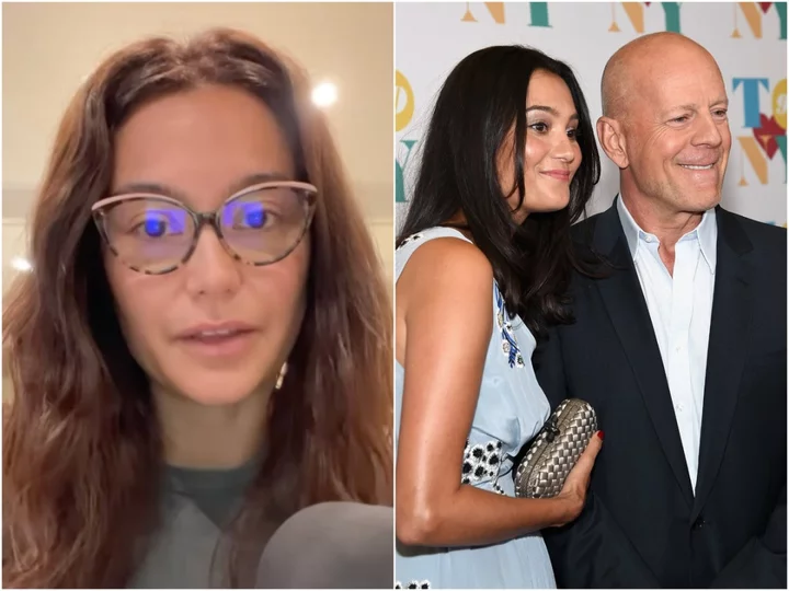 Bruce Willis’s wife Emma credits nine-year-old daughter with important health tip
