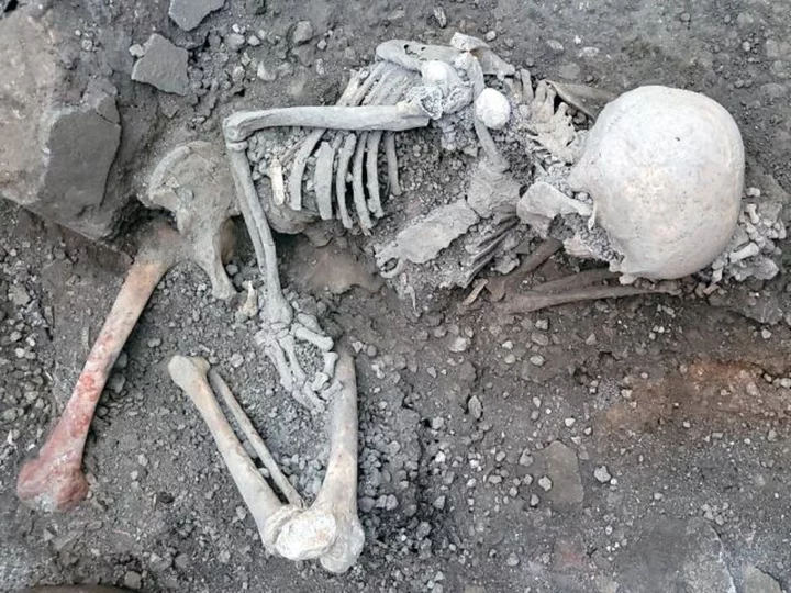 Archaeologists uncover two new Pompeii victims killed by earthquake