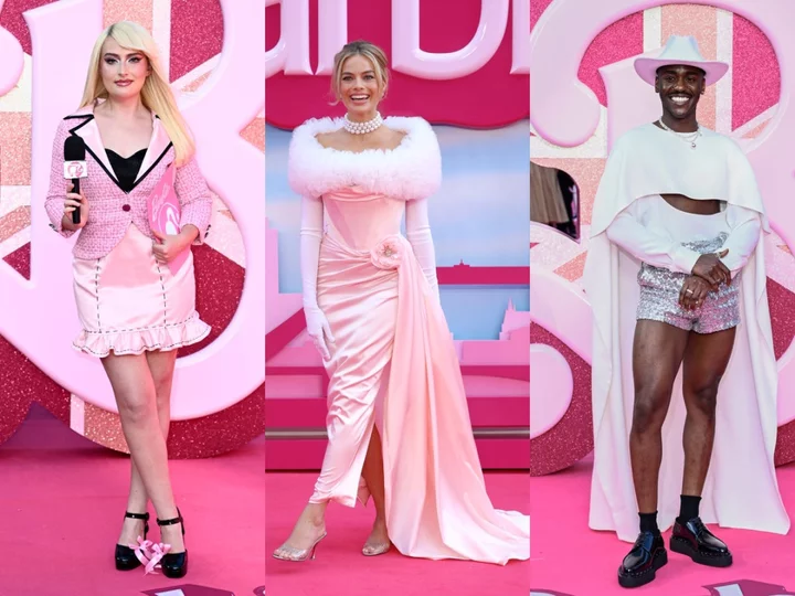 From Margot Robbie to Amelia Dimoldenberg: All the best pink carpet looks at the London premiere of Barbie
