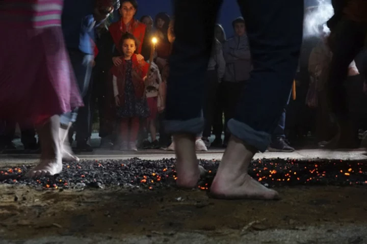 Firewalkers in Greece honor Saint Constantine in mystery-shrouded, centuries-old rituals