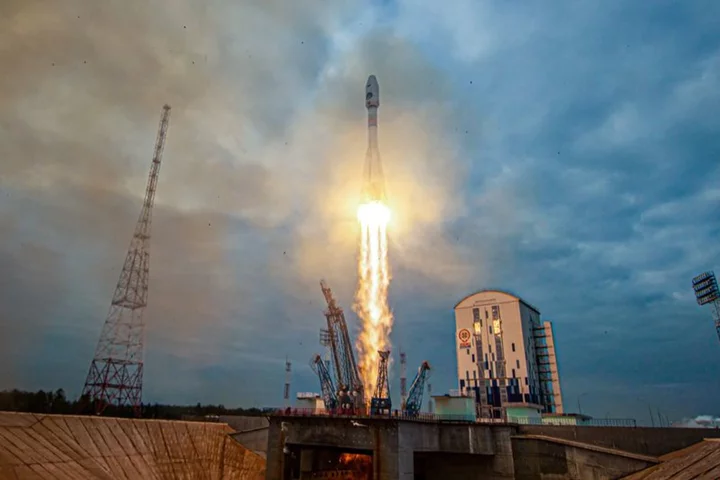 Russia's Luna-25 spacecraft enters lunar orbit -space agency