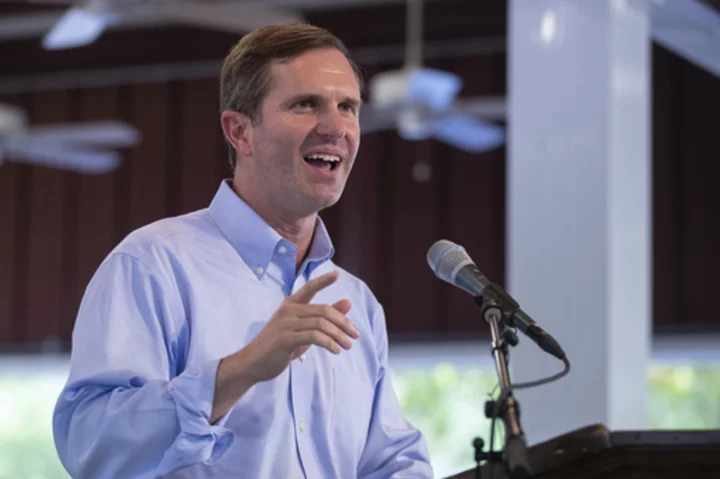 Kentucky Democrat Beshear links GOP challenger to reality of abortion law in reelection campaign