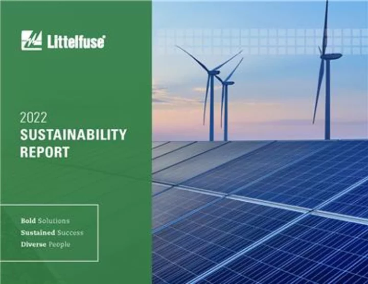 Littelfuse Releases 2022 Sustainability Report