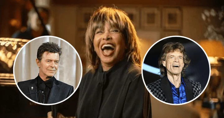 Tina Turner's memoir reveals David Bowie and Mick Jagger 'took her under their wing' following divorce from abusive ex