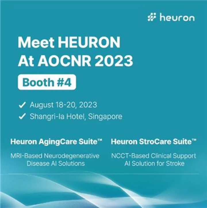 Heuron Participates in the Asian-Oceanian Congress of Neuroradiology (AOCNR) 2023