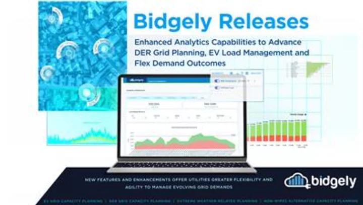 Bidgely Releases Enhanced Analytics Capabilities to Advance DER Grid Planning, EV Load Management and Flex Demand Outcomes