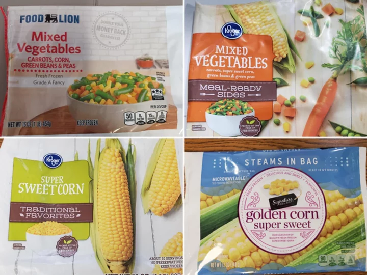 Frozen vegetables sold at Food Lion and Kroger are being recalled