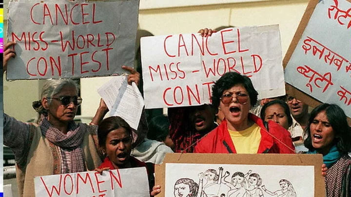 When Miss World's arrival in India ignited protests