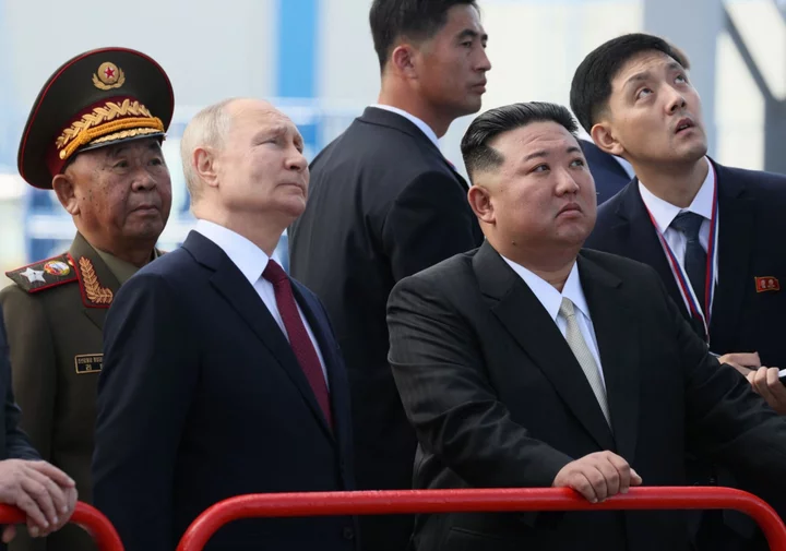 North Korea Says Putin May Visit After ‘Epoch-Making’ Talks With Kim