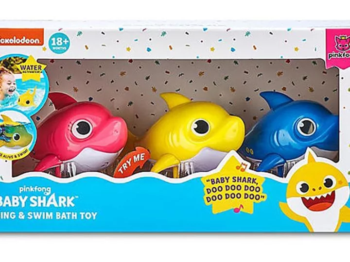 Toy maker recalls 7.5 million Baby Shark children's toys due to a risk of impalement