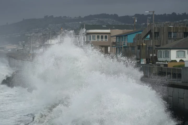 Waves grow up to 13 feet tall in California as Earth warms, research finds