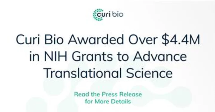 Curi Bio Awarded Over $4.4M in NIH Grants to Advance Translational Science