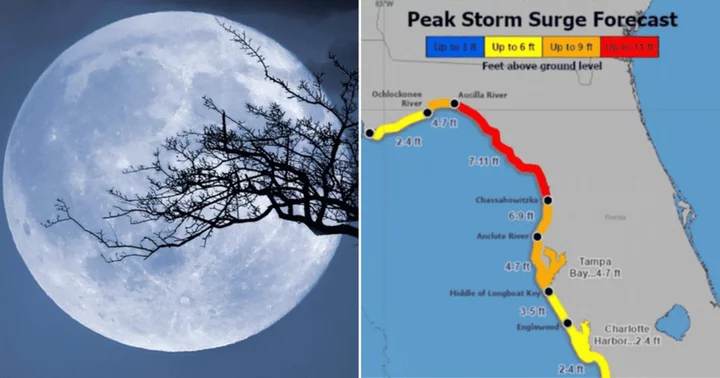 Will rare blue supermoon worsen Hurricane Idalia's impact? Experts warn about higher tides as storm nears Florida coast