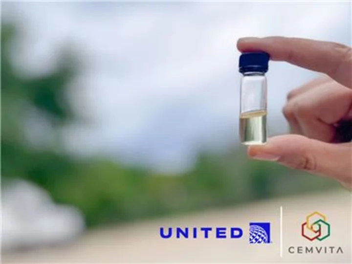 United Signs Agreement to Buy Up To One Billion Gallons of Sustainable Aviation Fuel from Cemvita
