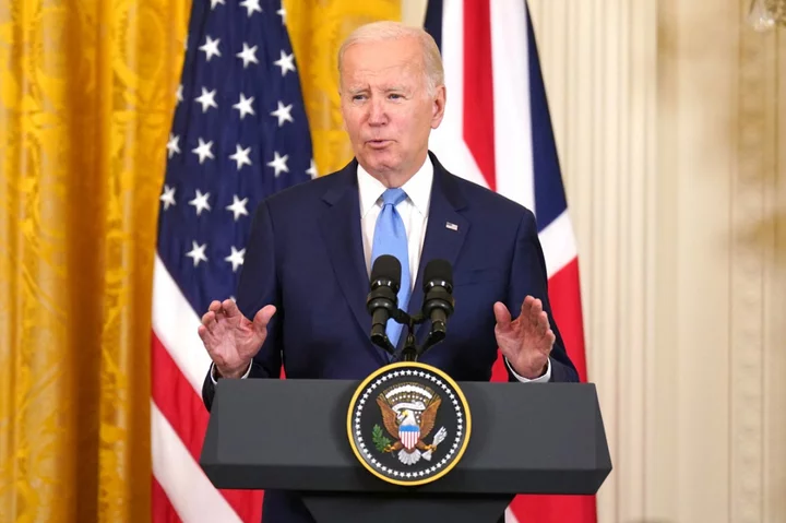 Biden condemns ‘hysterical’ threats to LGBT+ Americans as White House pushes back on book bans