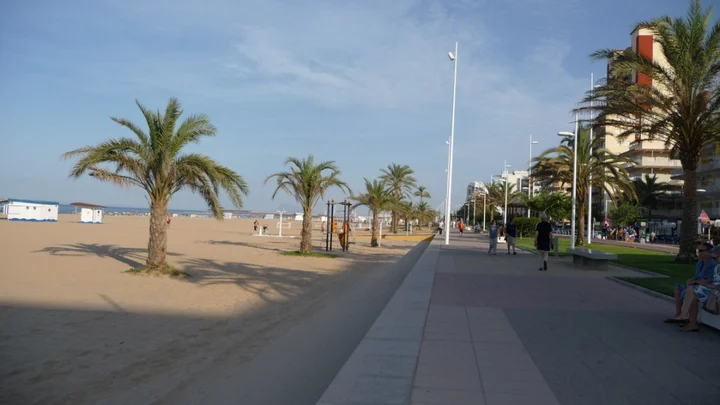 Tourists horrified after human leg washes up on popular Spanish beach