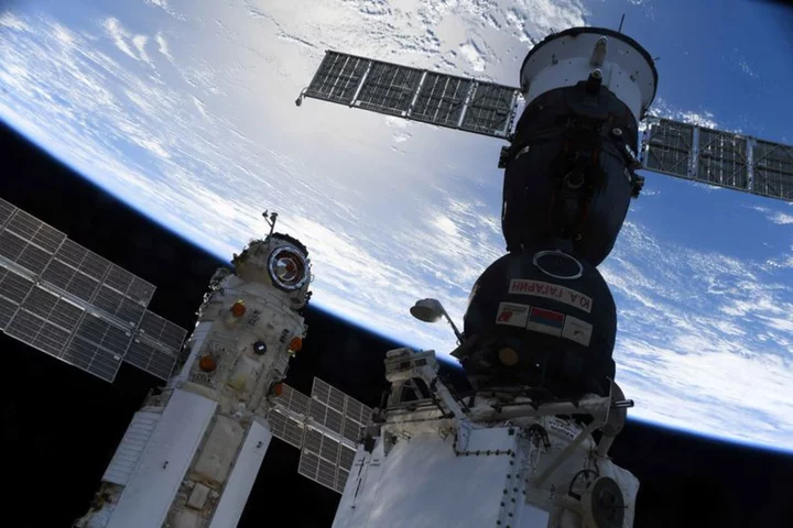 Russian module on International Space Station suffers coolant leak