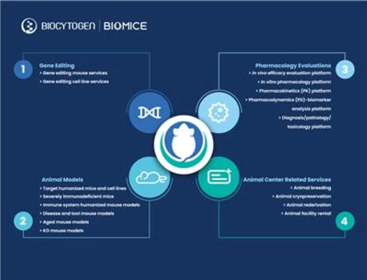Biocytogen Establishes Two Business Divisions to Distinguish Preclinical Models and Services (BioMice) From Antibody Drug R&D