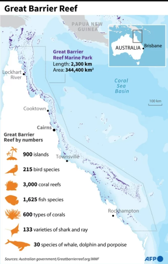 UNESCO hails $2.9-bn Australian plan to protect Great Barrier Reef