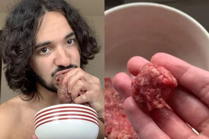 Man explains why he swapped veganism for raw meat diet: ‘I feel great’