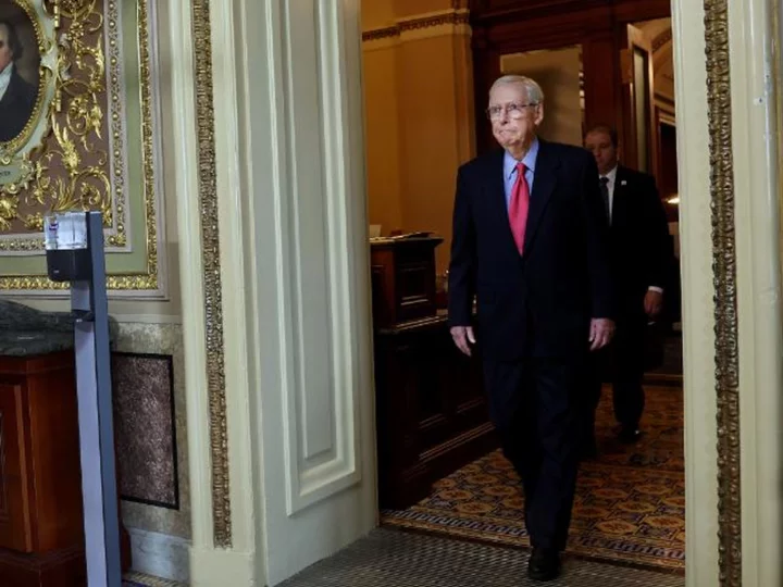 McConnell said he plans to stay as leader as he addressed his health in closed-door meeting