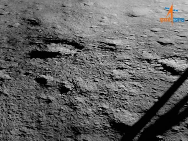 Chandrayaan-3: India lunar rover Pragyaan takes a walk on the Moon