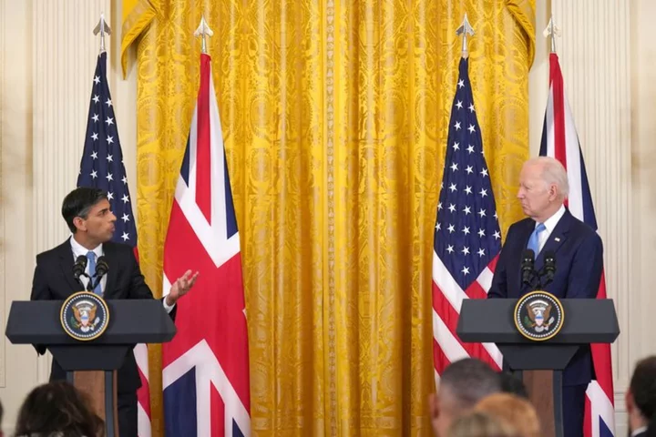 US and UK back new 'Atlantic Declaration' for economic cooperation