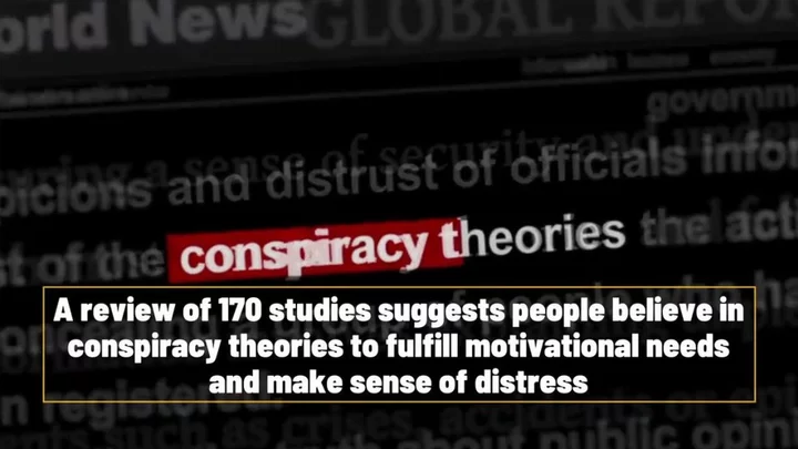 There’s a perfectly good reason why people believe conspiracy theories