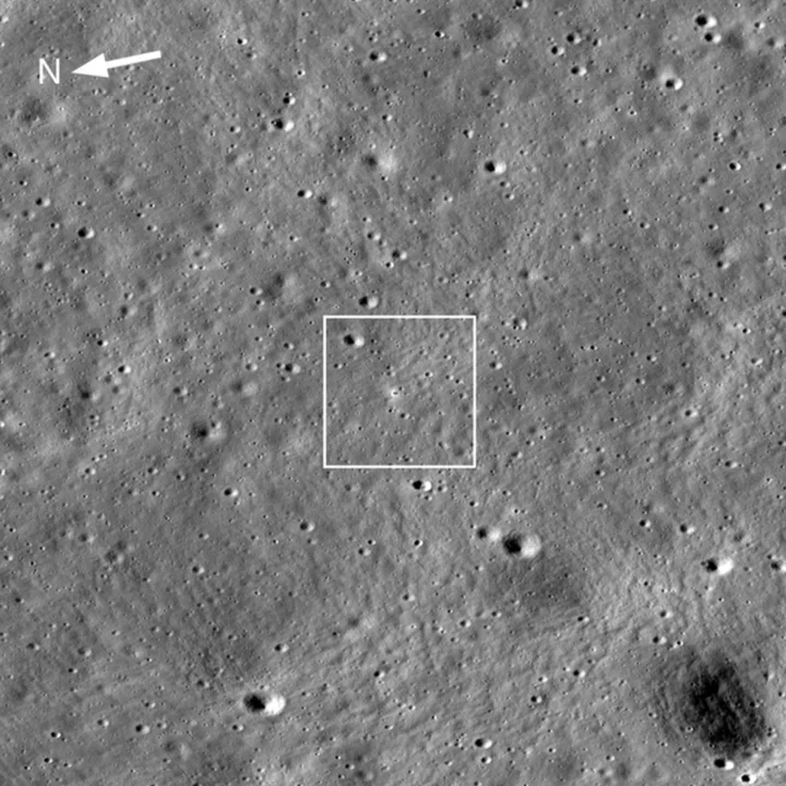 Chandrayaan-3: Nasa's lunar orbiter photographs India's Moon lander Vikram