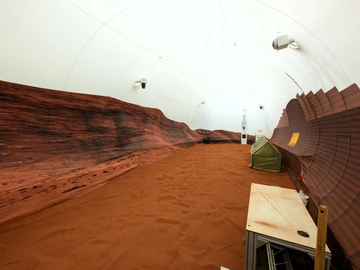 Nasa locks four people inside fake Mars habitat for year-long study