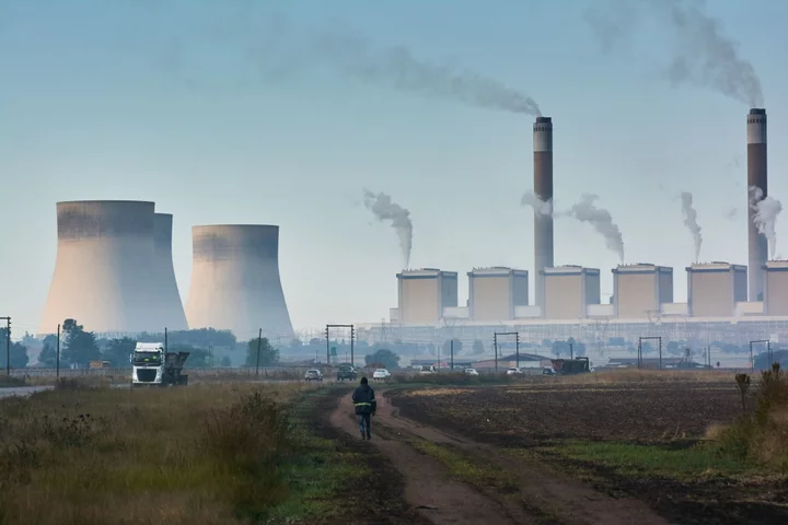 South Africa Beats Climate Goal as Blackouts Slash Emissions