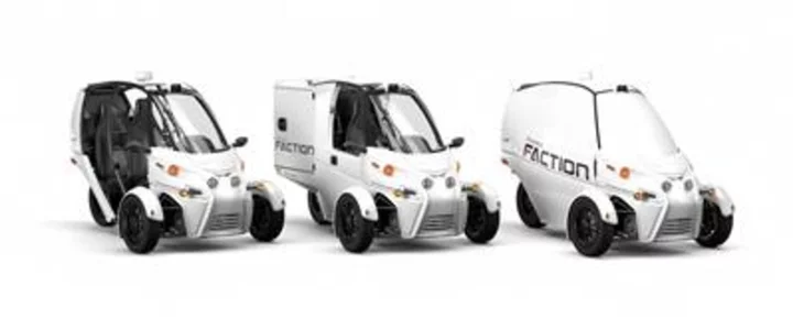 Faction and Arcimoto Announce Commercial Teaming and Joint Investment Agreement for Co-Development of Driverless Vehicle Platforms
